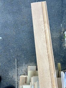 working laminate wood flooring, underlay and skirting