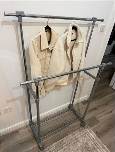 Clothes Rack and Hangers