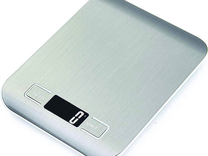 Digital Kitchen Scales Food Scale with stainless steel Platform Electronic Cooking with Backlit LCD Display Multifunction for Home Office Use 5kg 1g 11lb (FREE POSTAGE)