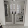 sliding doors with rail same as new..need gone as moving this weekend Image 4