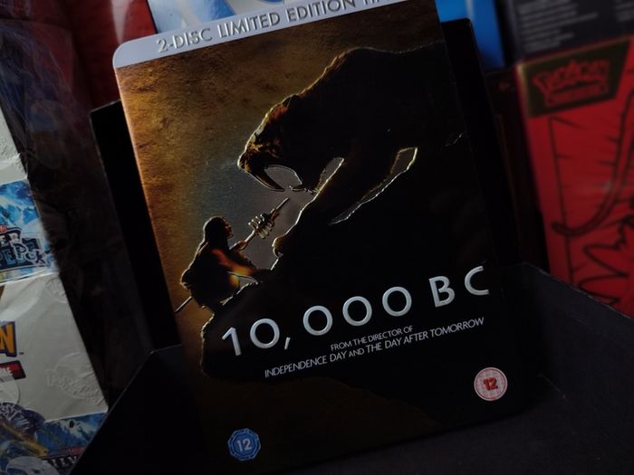 10,000 B.C. ! DVD ! 2 Disc Limited Edition Tin / Steelbook ! with Real Studio Film Slide ! 2008 !