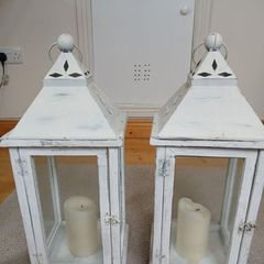 Two Large Candle lanterns