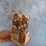Handmade Personalised Wooden Birthday Card & Stand Image 3
