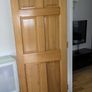 solid oak interior doors x6. Includes hinges and locks. 813mm wide x 2032mm high Image 5