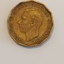 1946 George VI Brass 3d coin Image 2