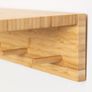 sklum wall coat rack with shelf. Image 2