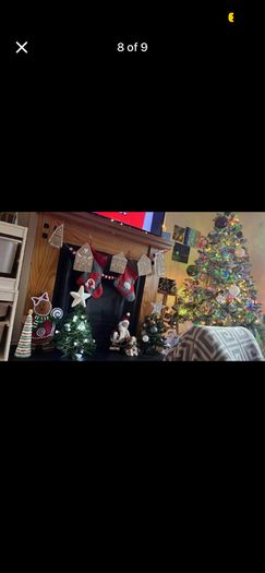 Christmas Bundle Tree and Lights and Garlands and Decorations