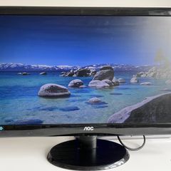 AOC E2450SWH 23.6 Inch 1920 x 1080 Pixels LED Monitor with VGA Port, HDMI Port (Black)