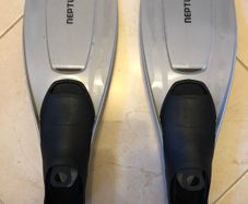 Fins for children with net bag, size EU - 33