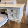Adriana French-Style Dressing Table Mirror & Stool Image 3