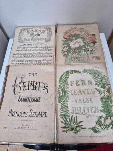 Victorian Music Sheet