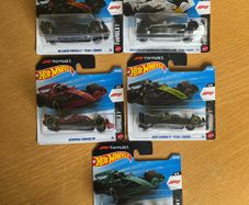 hot wheels F1 basic 1-5