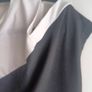 Black and White cold shoulder top Image 4
