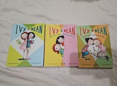 Ivy + Bean Books x3