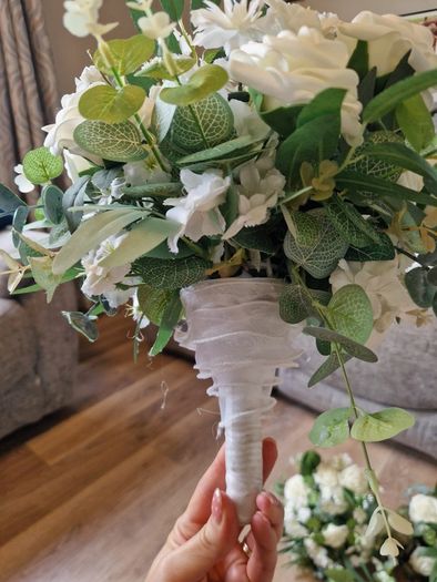 Complete wedding flowers set