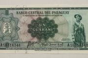 Paraguay 1 Guarani 1952 Banknote