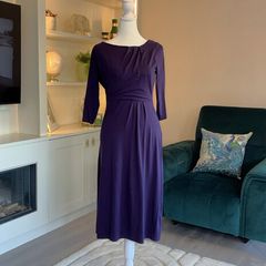 Brand-New Ladies Purple Dress from L.K. Bennett London. Size UK 8 / EU 36