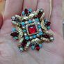Fun colourful brooch Image 3