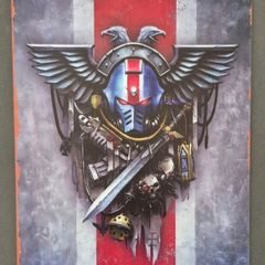Vintage Style  Metal Sign, warhammer 40k.