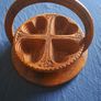 Hand Carved Wooden Basket / Serving Dish Image 5