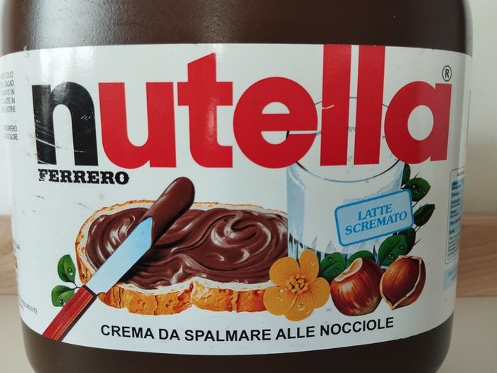 Rare 5 kg empty Nutella Jar