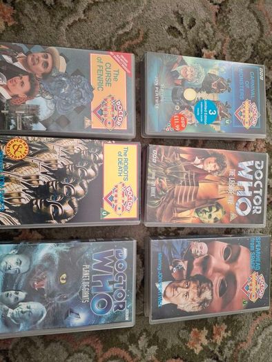 Doctor Who VHS Tapes 47 separate titles in very good condition