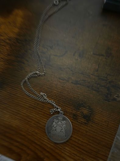 Vintage Police medal and chain