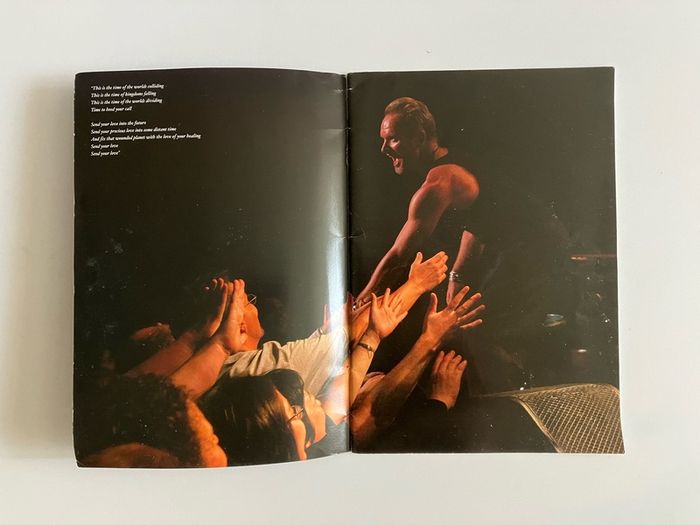 Sting Sacred Love Tour Program