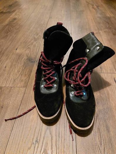 H&M Suede boots- uk 7