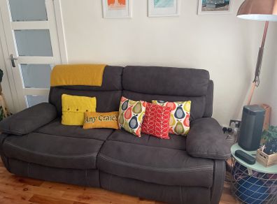 Bradford 3 seater Electric recliner sofa