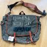 Rrl Double Ralph Lauren Army Canvas Leather Bag Rare! Image 2