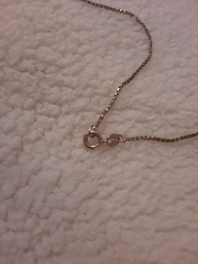 sterling silver double sided necklace