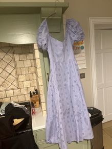 Summer dress in blue