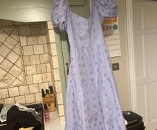 Summer dress in blue