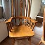 Solid wood extendable table and 5 chairs Image 7