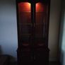 Dark wood cabinet Image 2