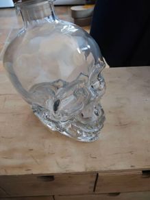 glass skull