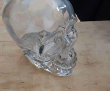 glass skull