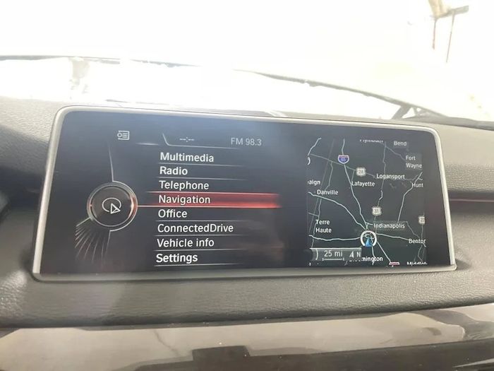 2016 BMW X5 Infotainment Display Screen Front Dash 10.25" | White | OEM
