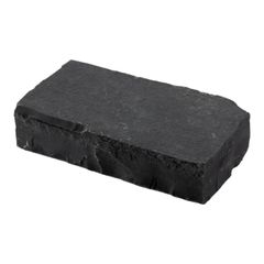 Black Limestone Sawn Natural Cobble 20x10x4cm