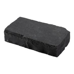 Black Limestone Sawn Natural Cobble 20x10x4cm