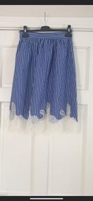 zara midi skirt new