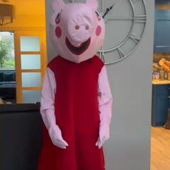 Peppa pig costume