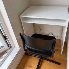 IKEA office desk + chair