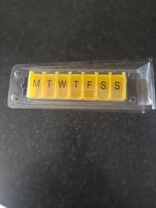 7 day pill box