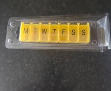 7 day pill box