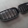BMW 5 Series E60 E61 Kidney Grilles With M5 Badge Brand New Image 4