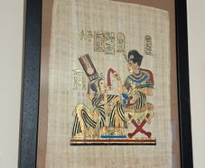 papyrus Egyptian portrait