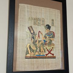 papyrus Egyptian portrait