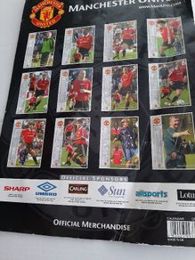 Vintage Man United 1999 calendar